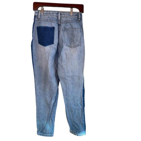 MP|D Mom Jeans Women's High Rise Denim Blue Small - Picture 2 of 3